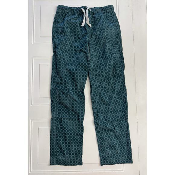 Boden Other - Men’s Boden Green Blue Geometric Relax Pants Casual Pajama Size M/32